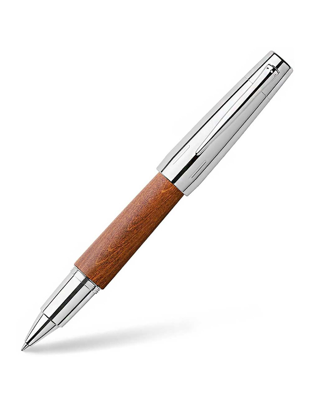 Στυλό Faber Castell E-Motion RolerBall Wood Chrome