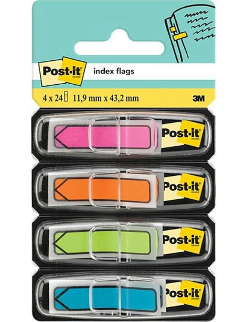 Σελιδοδείκτες 3M Post-It Index Arrow Flags 11,9x43,1mm 4χρX24φ
