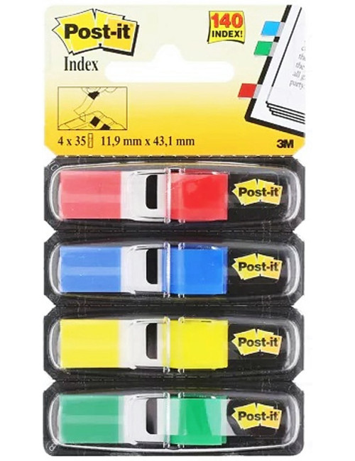 Σελιδοδείκτες 3M Post-It Flowpack 11,9x43,1mm 4χρX35φ 683-4