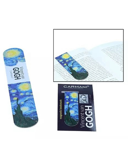 Σελιδοδείκτης Μαγνητικός Carmani Van Gogh Starry Night