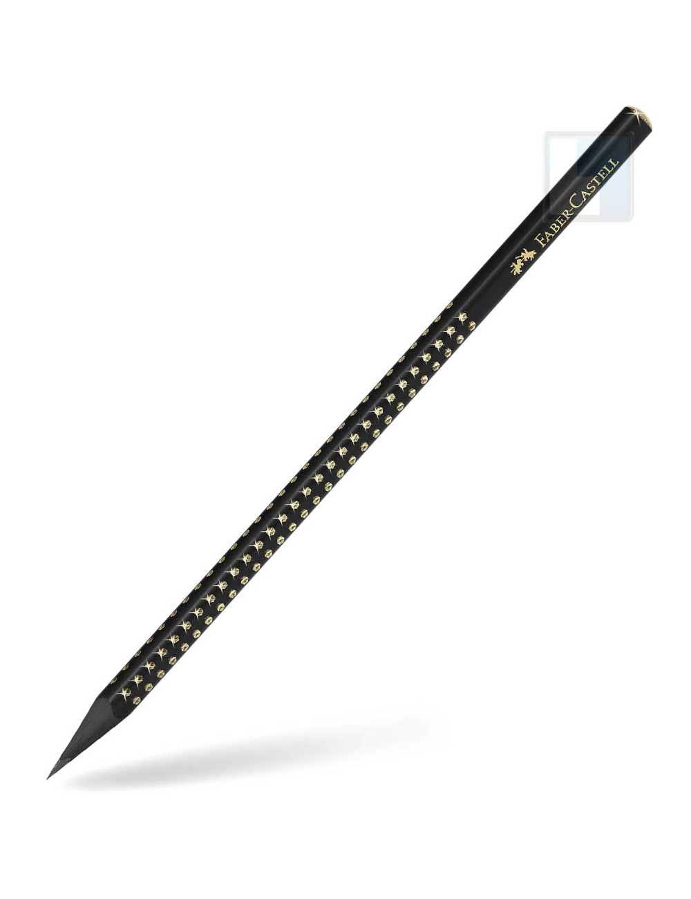 Μολύβι Faber Castell Sparkle Midnight B Χρυσό