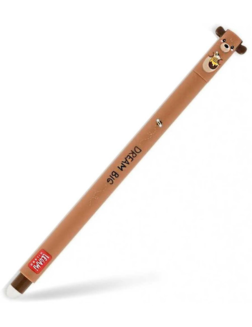 Στυλό Legami Gel Erasable 0.7 με Κόκκινο Μελάνι Bear