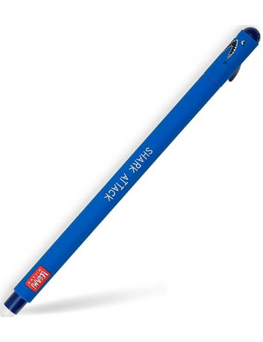 Στυλό Legami Gel Erasable 0.7 με Μπλε Μελάνι Shark Blue