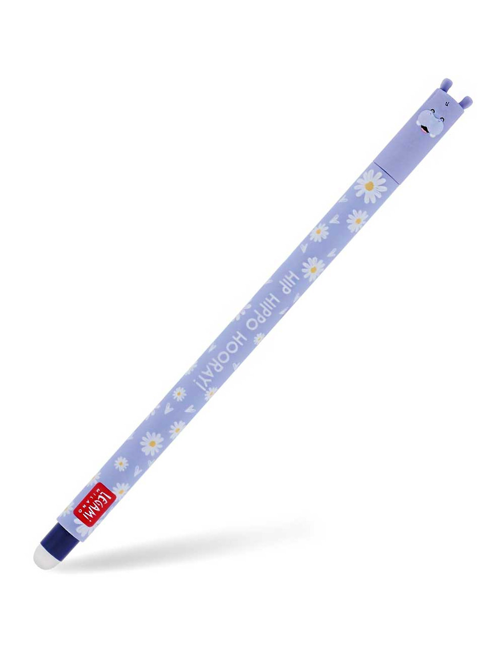 Στυλό Legami Gel Erasable 0.7 με Μπλε Μελάνι Hippo