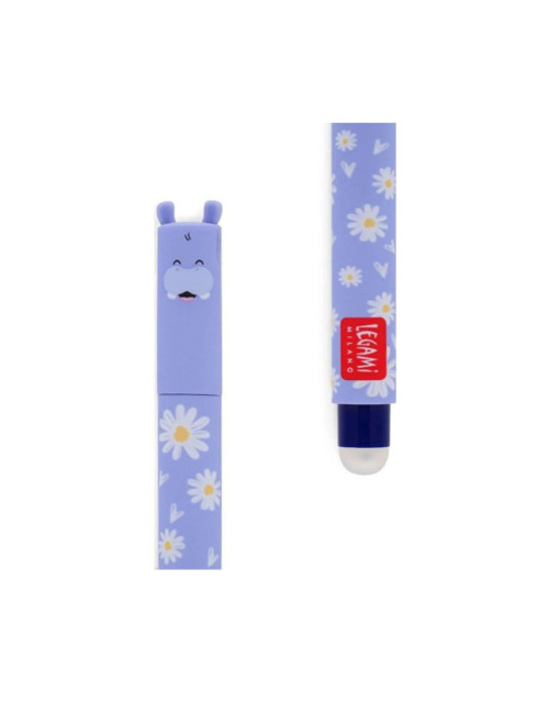 Στυλό Legami Gel Erasable 0.7 με Μπλε Μελάνι Hippo