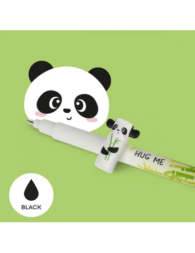 Στυλό Legami Gel Erasable 0.7 με Μαύρο Μελάνι Panda