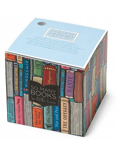 Χαρτάκια Σημειώσεων σε Κύβο Legami So Many Books