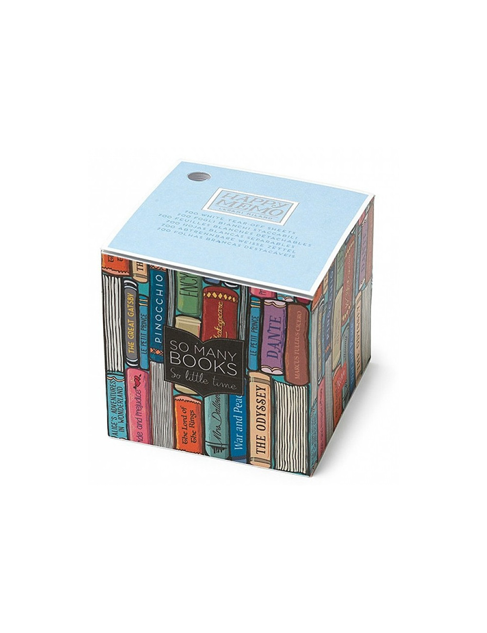 Χαρτάκια Σημειώσεων σε Κύβο Legami So Many Books