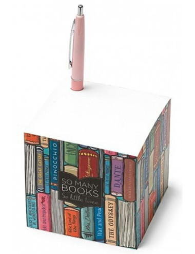 Χαρτάκια Σημειώσεων σε Κύβο Legami So Many Books