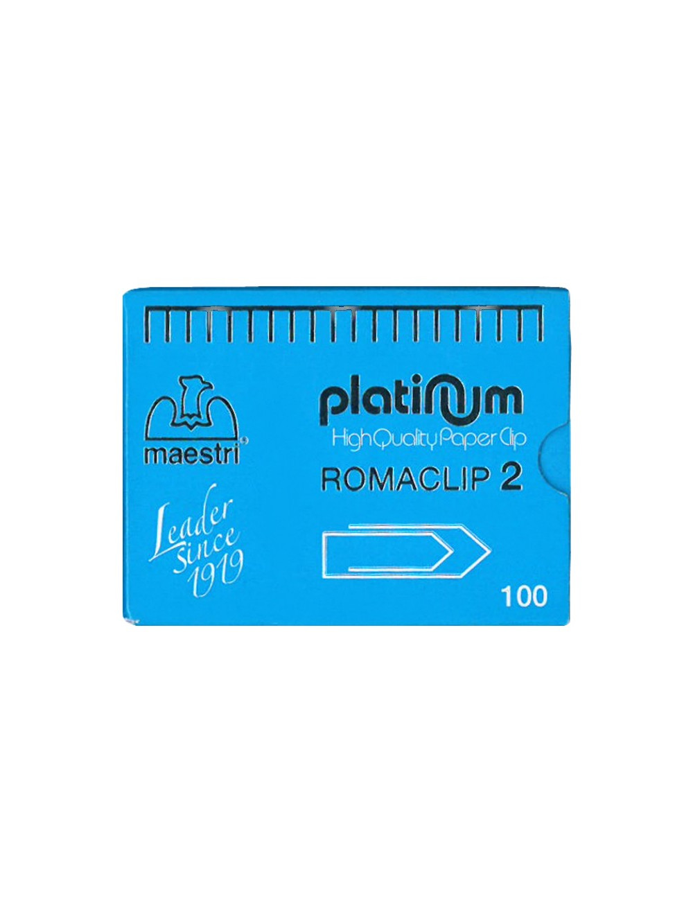 Συνδετήρες Maestri No2 Platnum 100τεμ