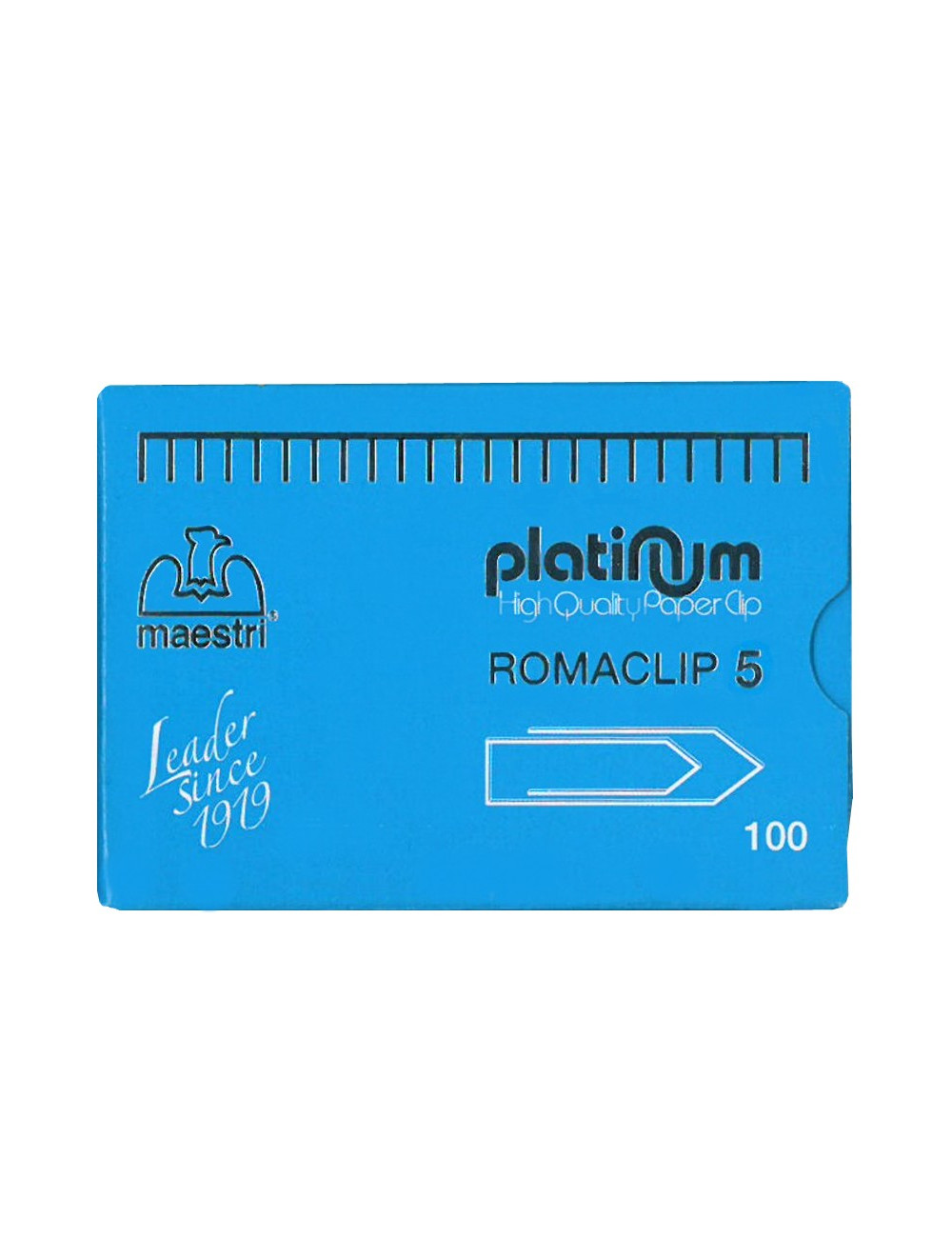 Συνδετήρες Maestri No5 Platinum 100τεμ