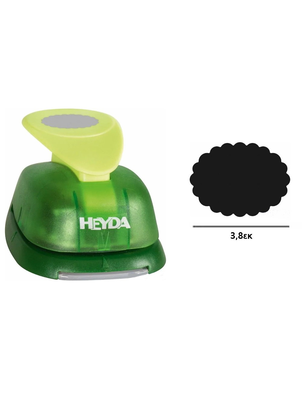Κοπτικό Heyda 3.8cm Οβαλ