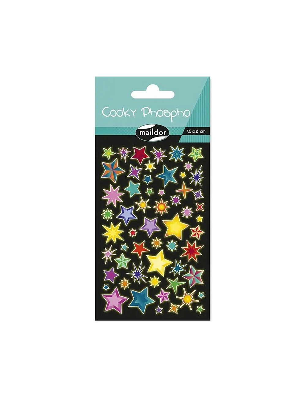 Αυτοκόλλητα 3D Maildor Cooky Glow In The Dark Stars
