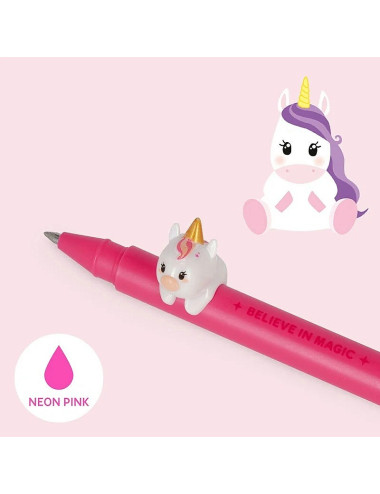 Στυλό Legami Gel 0.5 Lovely Friends Ροζ Unicorn