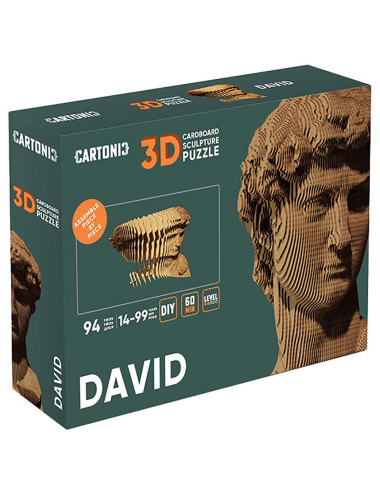 Παζλ 3D Cartonic David