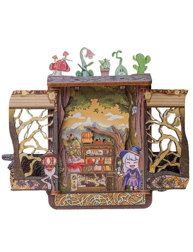 Κάρτα 3D Cartartem Μαγνητάκι Little Magic Shop