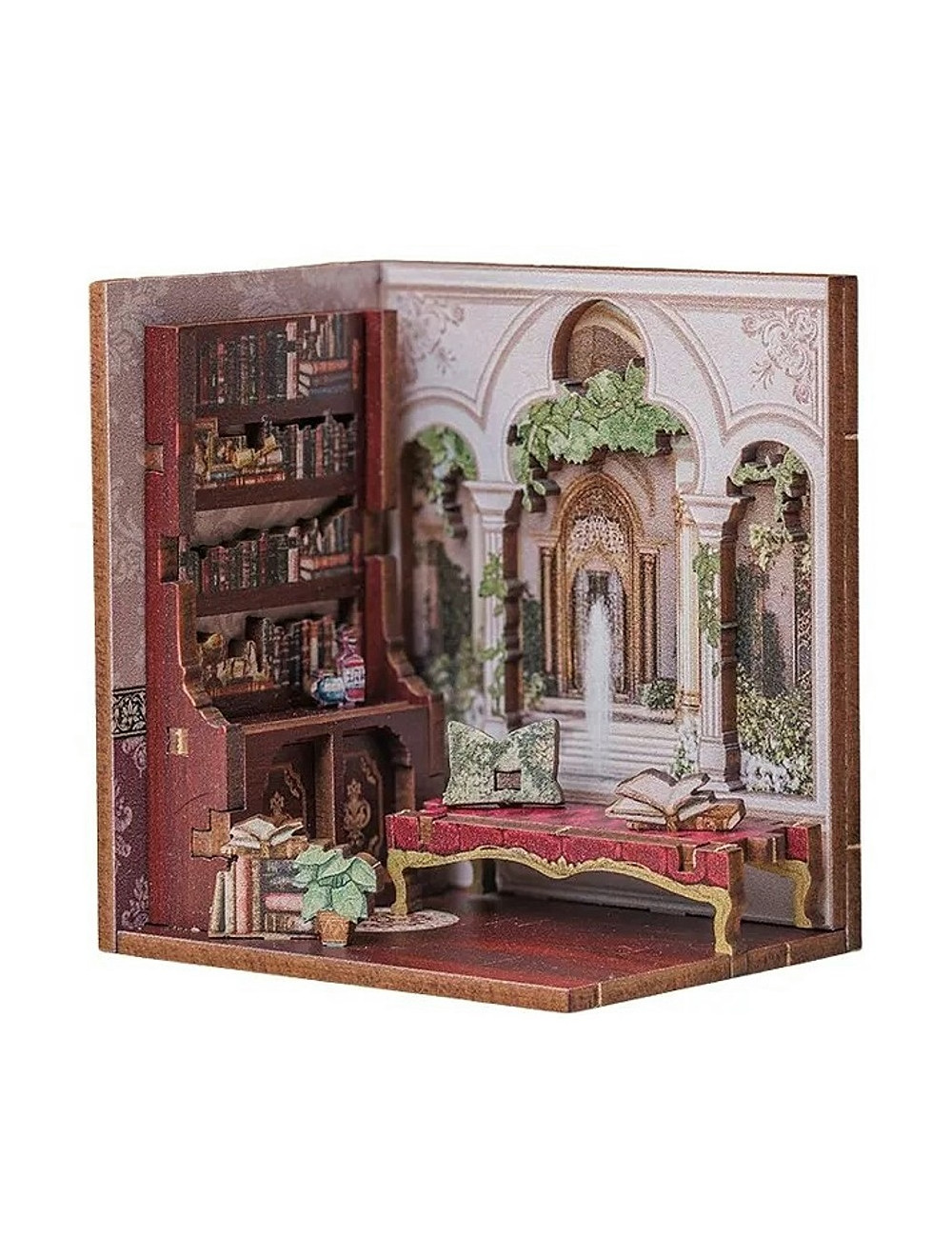 Κάρτα 3D Cartartem Μαγνητάκι Library