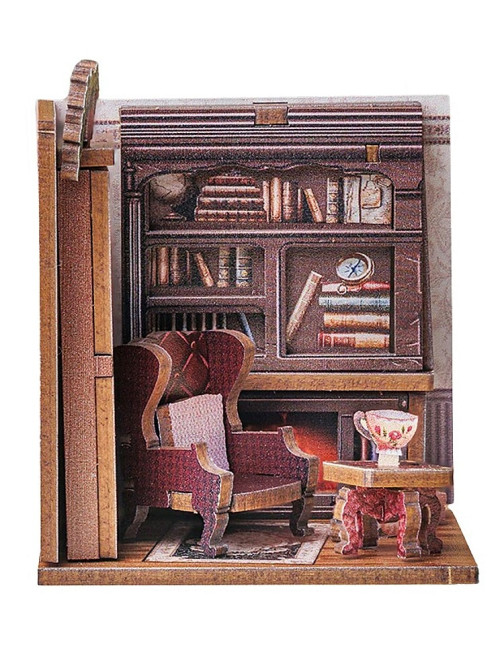 Κάρτα 3D Cartartem Μαγνητάκι Βook Corner