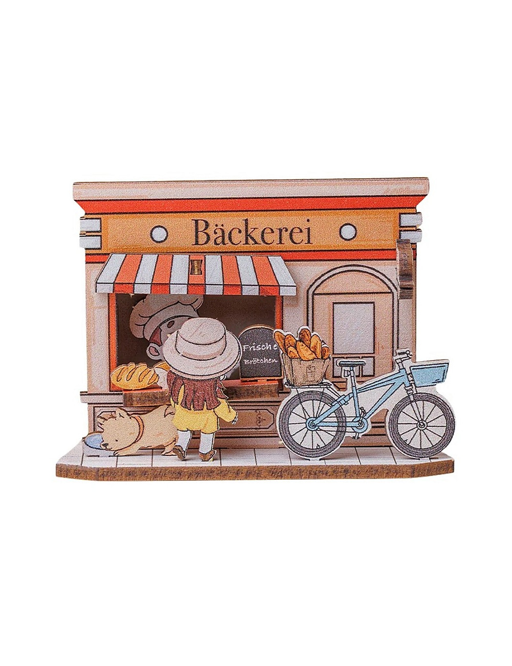 Κάρτα 3D Cartartem Μαγνητάκι German Bakery
