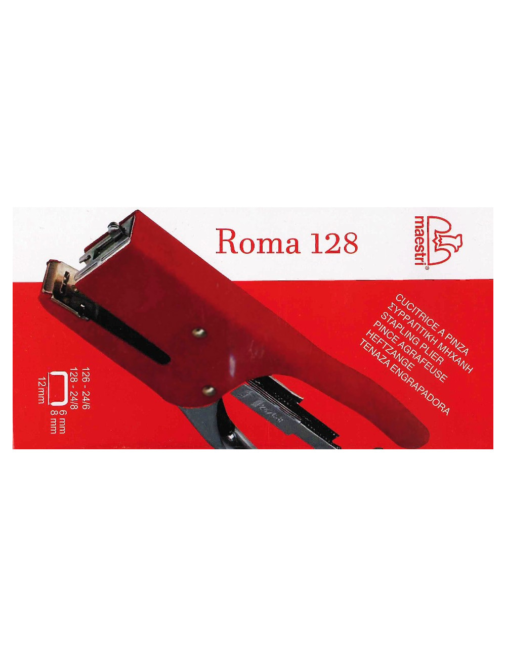 Συρραπτικό Maestri 23φ Roma128 Νο24/6 24/8 3χρ