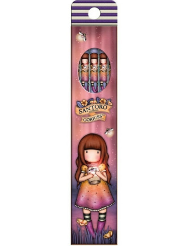 Μολύβια Santoro Gorjuss Firefly Dawn 5τ