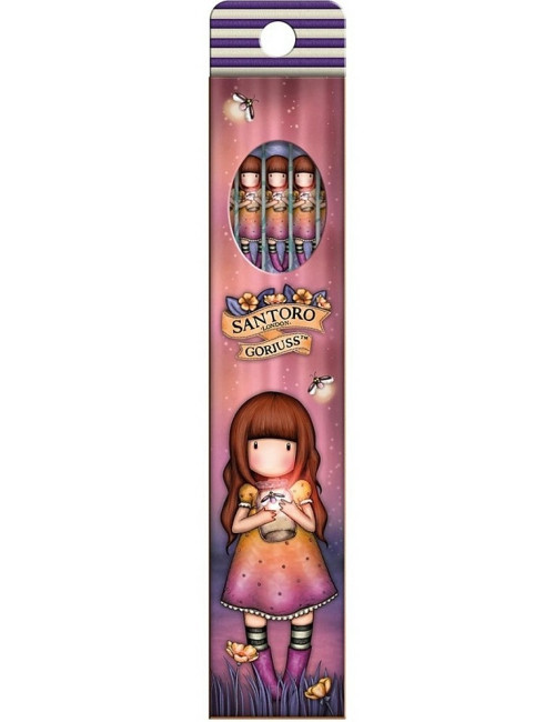 Μολύβια Santoro Gorjuss Firefly Dawn 5τ