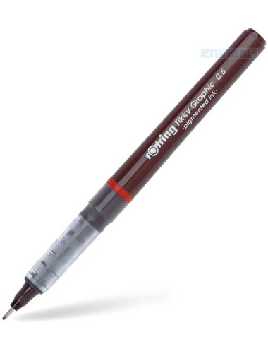 Μαρκαδόρος Σχεδίου Rotring Tikky Graphic Felt-Tip Pen 0.5 Black