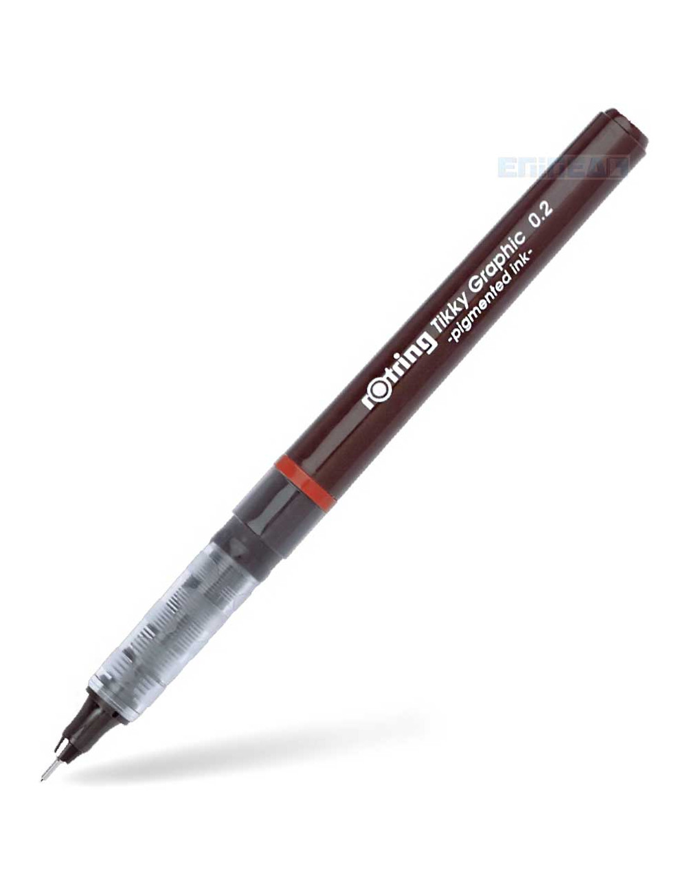 Μαρκαδόρος Σχεδίου Rotring Tikky Graphic Felt-Tip Pen 0.2 Black