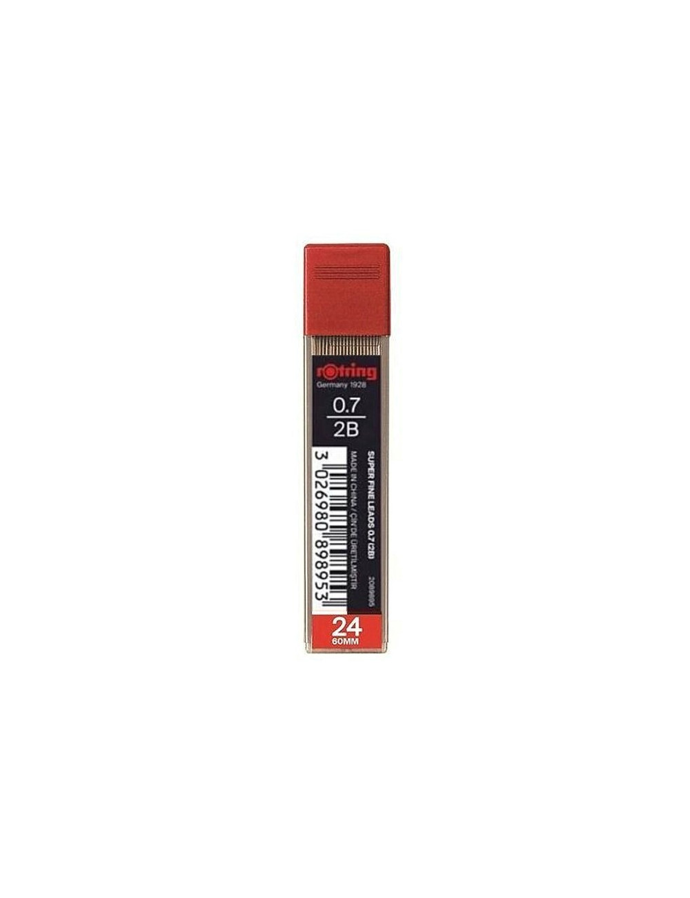 Μύτες Rotring 0.7mm 2Β Super Fine για Μηχανικό Μολύβι 24τ