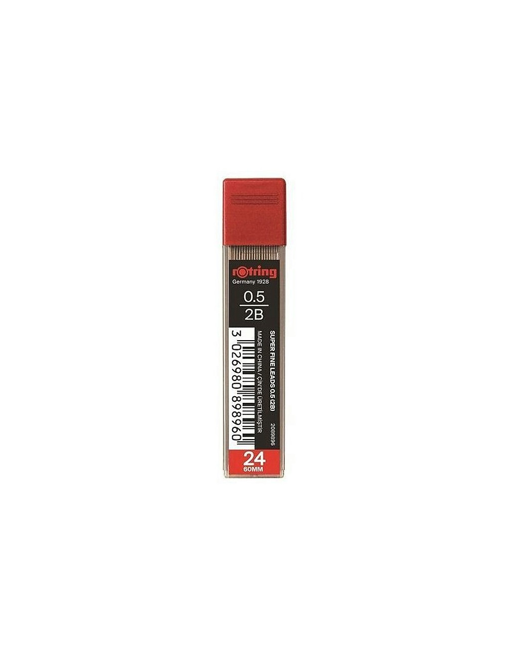 Μύτες Rotring 0.5mm 2Β Super Fine για Μηχανικό Μολύβι 24τ