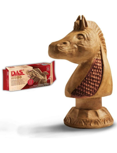 Πηλός Das Wood 350gr Μοντελισμού Αυτοξηρόμενος