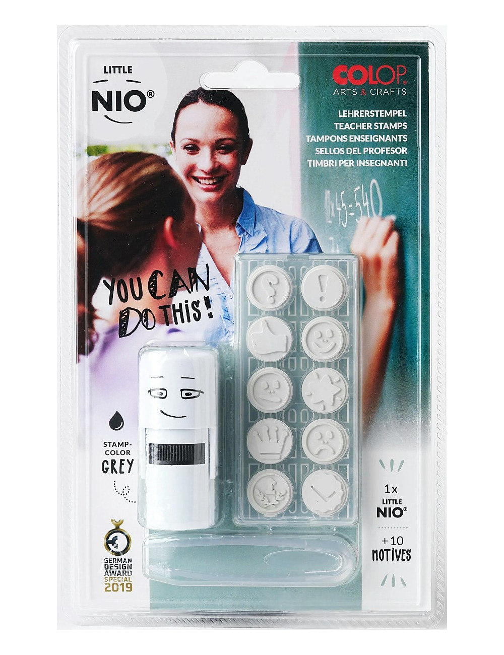 Σφραγίδα DIY Little Nio Colop Επιβράβευση 10σχ