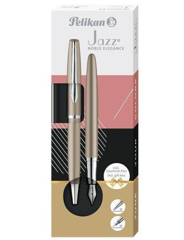Σετ Στυλό Πένα Pelikan Jazz Elegance K/P36 Taupe