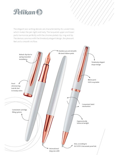 Στυλό Pelikan Jazz Noble Elegance Rollerball Pink Rose