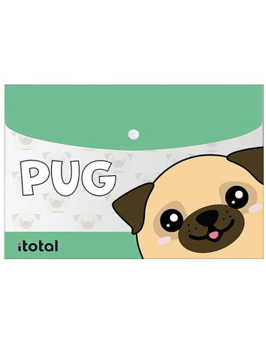 Φάκελος Κουμπί Α4 i-Total Pug