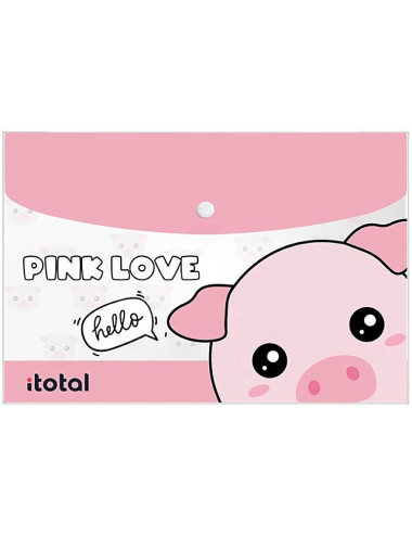 Φάκελος Κουμπί Α4 i-Total Piggy