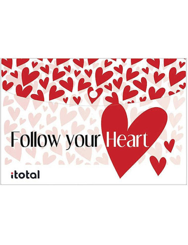 Φάκελος Κουμπί Α4 i-Total Follow your Heart