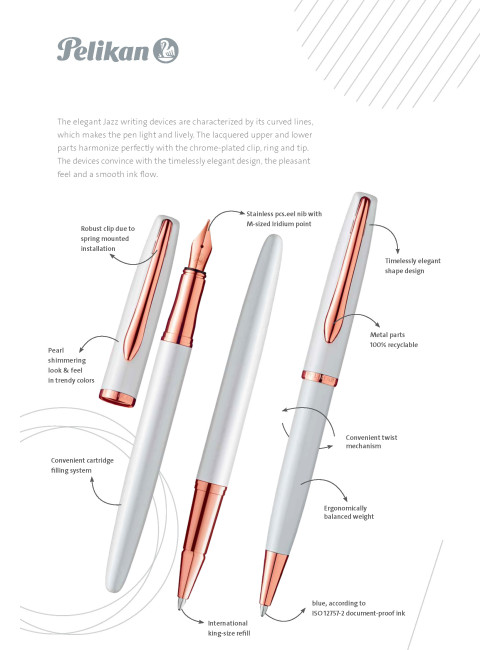 Στυλό Pelikan Jazz Noble Elegance Rollerball Rose