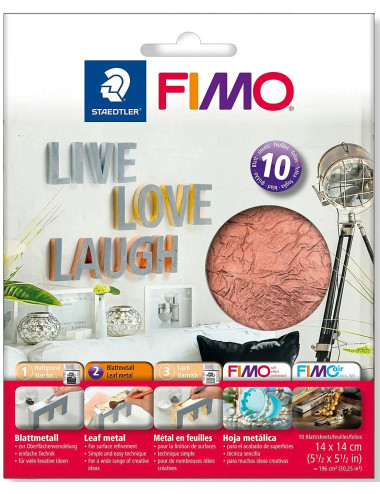Φύλλα Χαλκού Staedtler Fimo Μεταλλικό 14x14cm