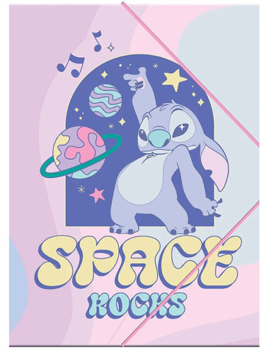 Φάκελός με Λάστιχο Gim Stitch Gen Z A4
