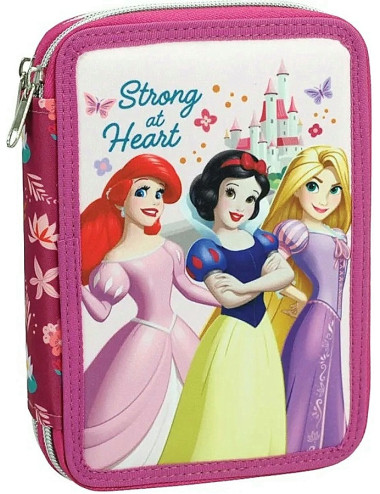 Κασετίνα Διπλή Γεμάτη Gim Princess Castle