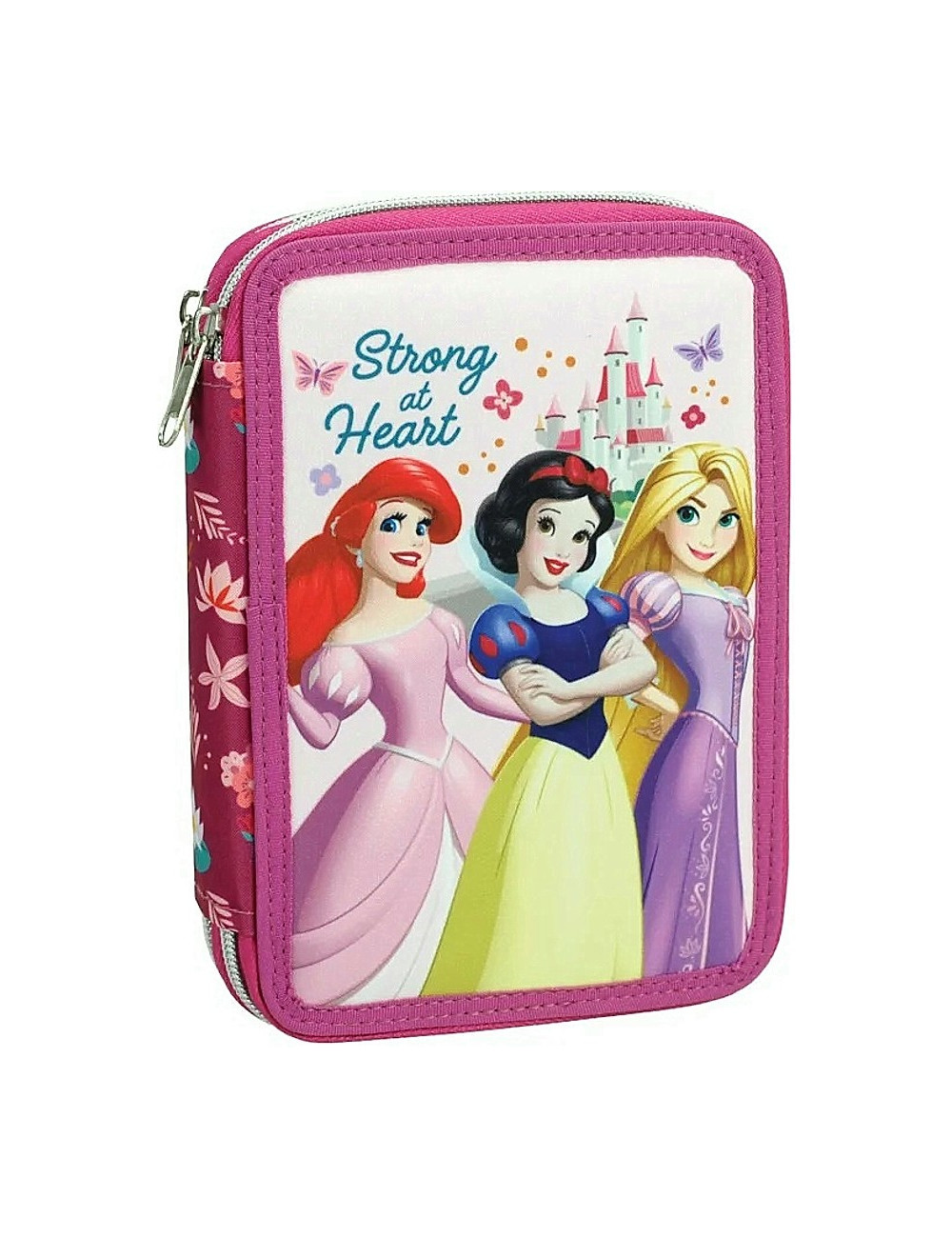 Κασετίνα Διπλή Γεμάτη Gim Princess Castle