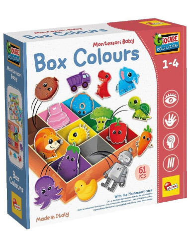 Μοντεσσόρι Επιτραπέζιο Lisciani Παζλ Bacheca Baby Color Box