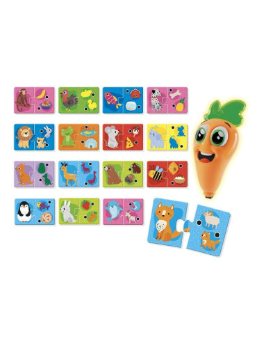 Carotina Lisciani Baby Baby Animals Μωρά Ζωάκια με Στυλό