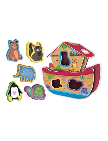 Μοντεσσόρι Επιτραπέζιο Lisciani Wood Animal Fun