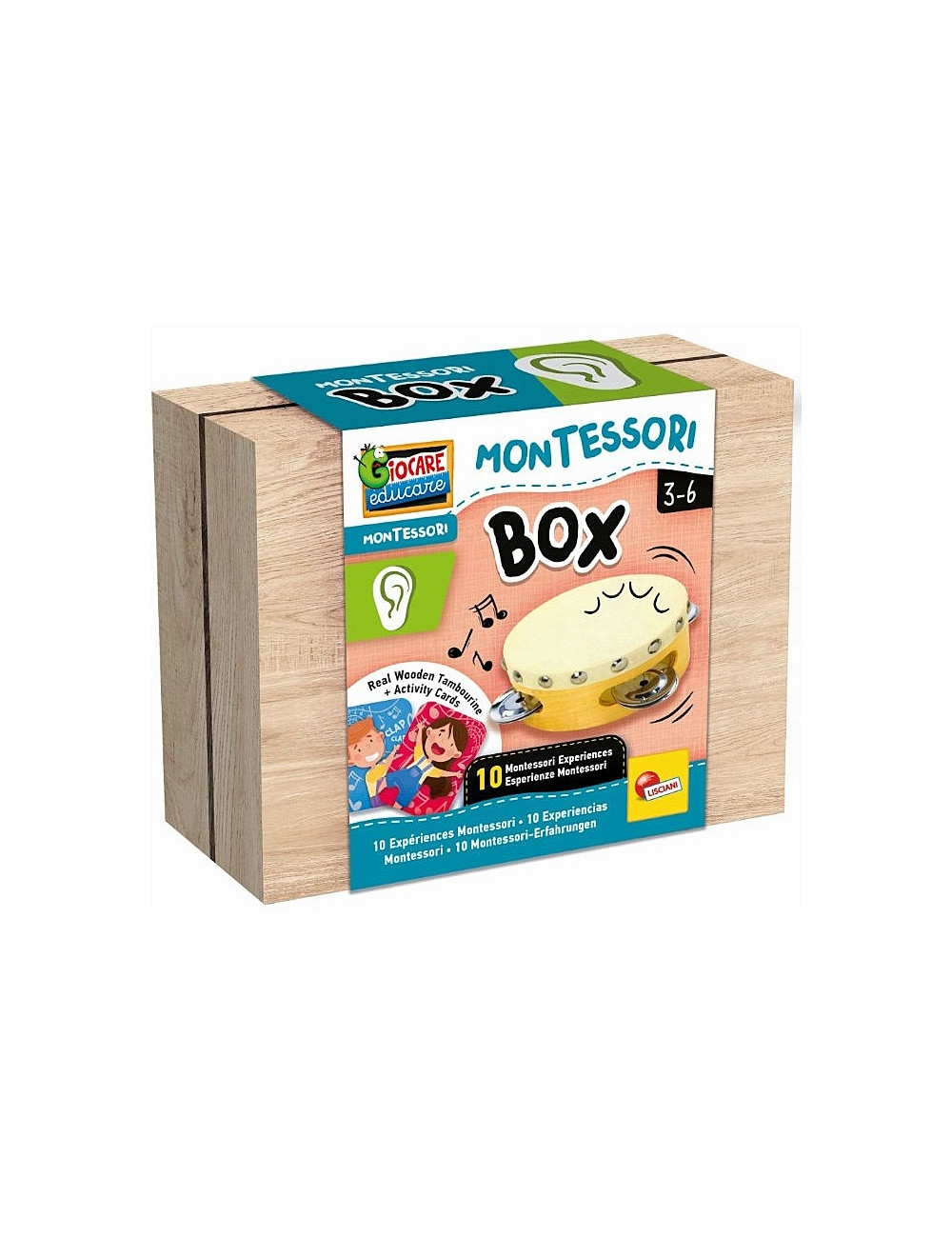 Μοντεσσόρι Lisciani Box Ακοή