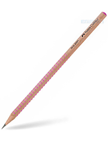 Μολύβι Faber Castell Grip 2001 HB Natural Pink