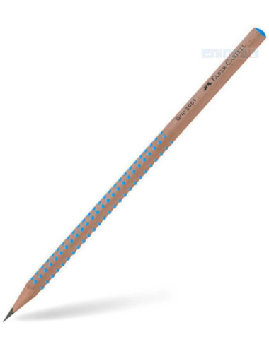 Μολύβι Faber Castell Grip 2001 HB Natural Blue