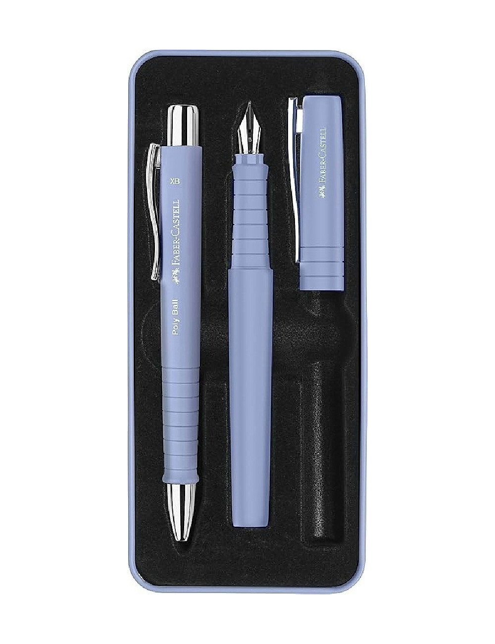 Στυλό και Πένα Σετ Faber Castell Poly Pale Iris