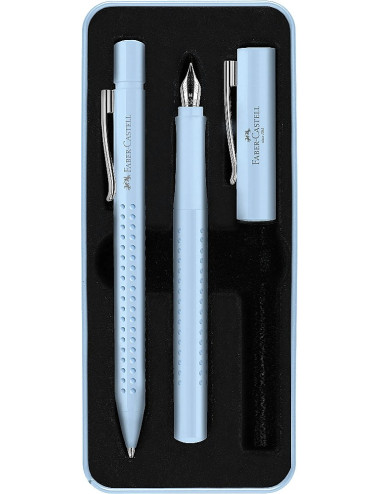 Στυλό και Πένα Σετ Faber Castell Grip 2010 Sky Blue